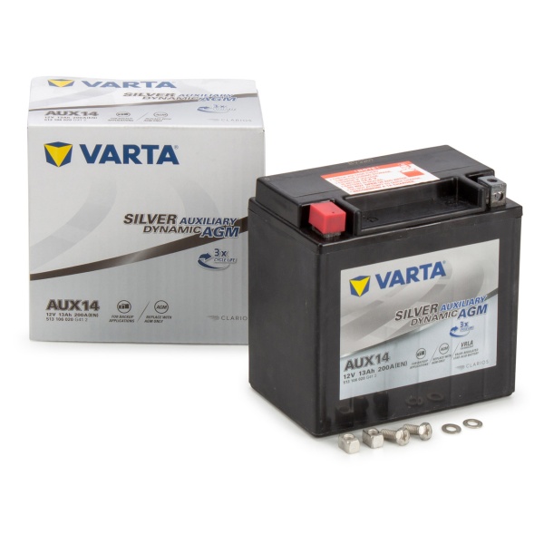 Baterie Varta Silver Auxiliary Dynamic Agm Aux14 13Ah / 200A 12V 513106020G412